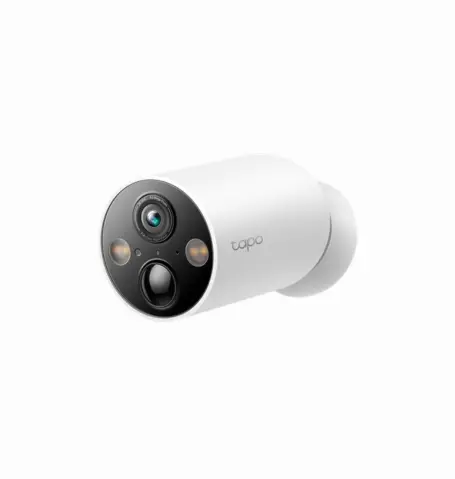 Category image for Outdoor Security Cameras at Xecurion, featuring a rugged, battery-powered TP-Link Tapo wire-free camera.